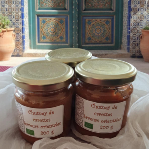 Chutney bio saveurs orientales - 200 g