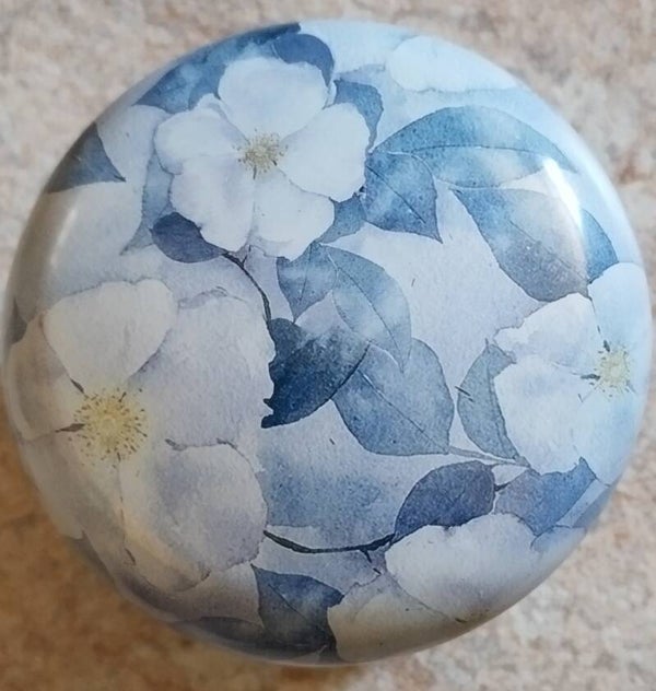 Boite pour thés et tisane : scabieuse