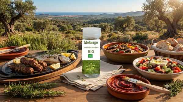 Mélange d'épices BIO Méditerranéen - 40 g