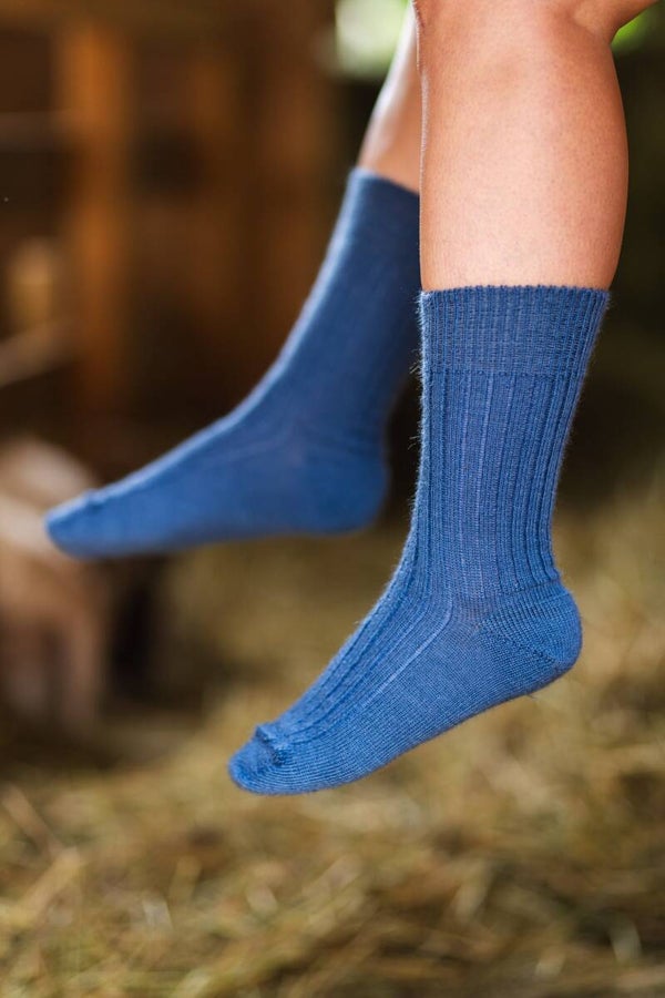 Chaussette courte 80% mohair de chevreau