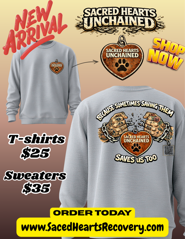 Sacred Hearts Unchained Sweater