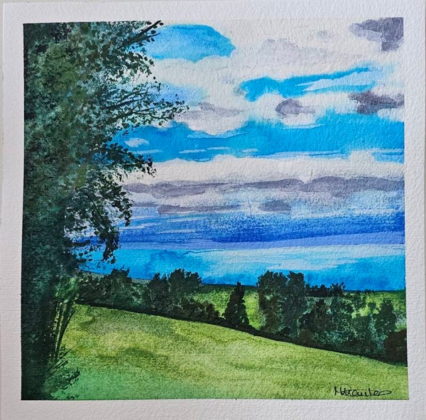 Vue depuis Montalchez