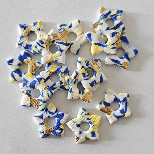 MIX - blanc - jaune - bleu
