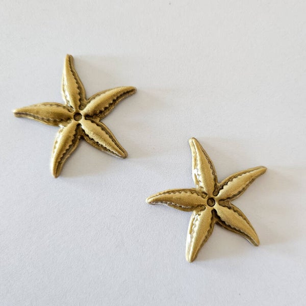 Étoile de mer - Clous - Bronze