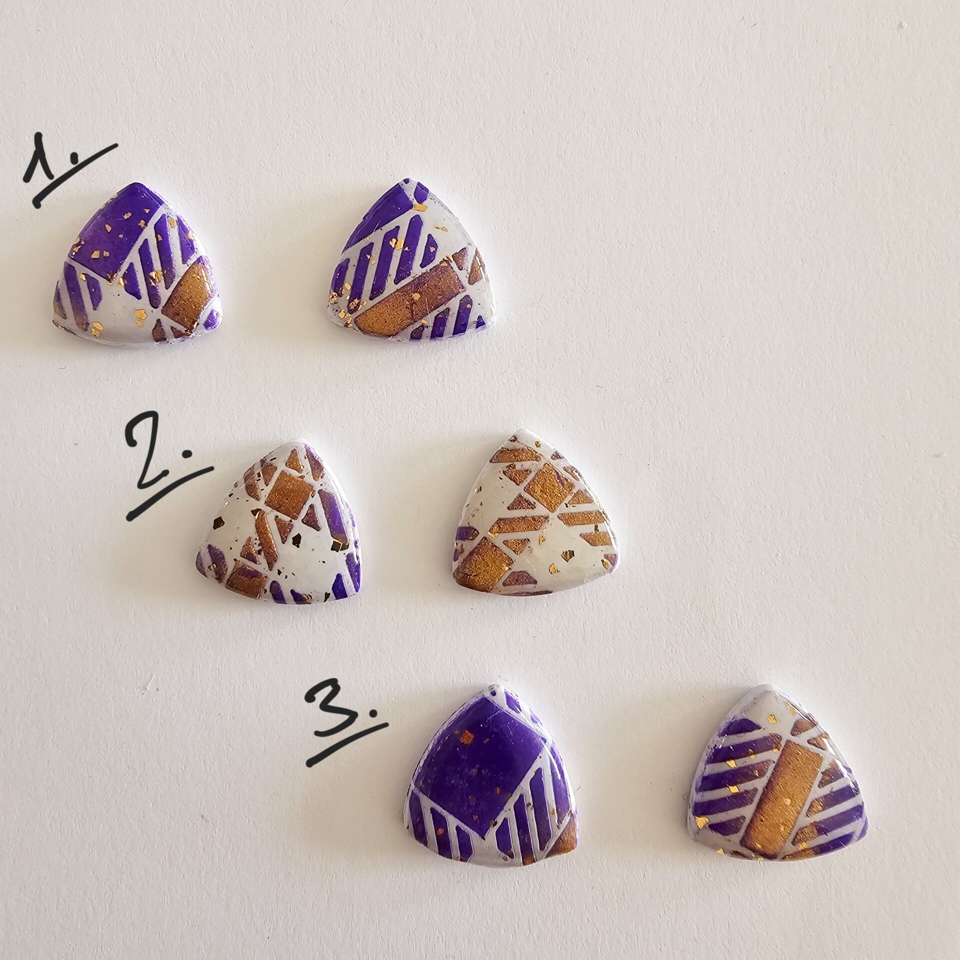 FALL - Ecossais violet et or