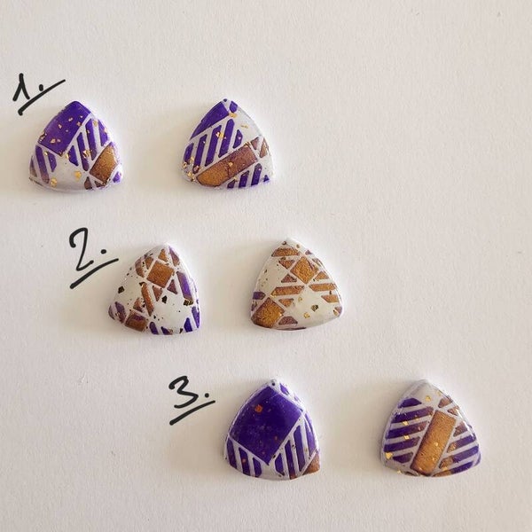 FALL - Ecossais violet et or