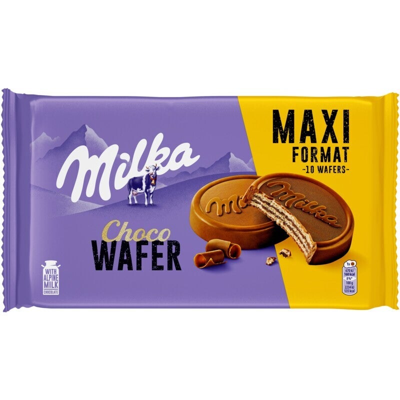 Milka Chocolade wafer (300 gram)