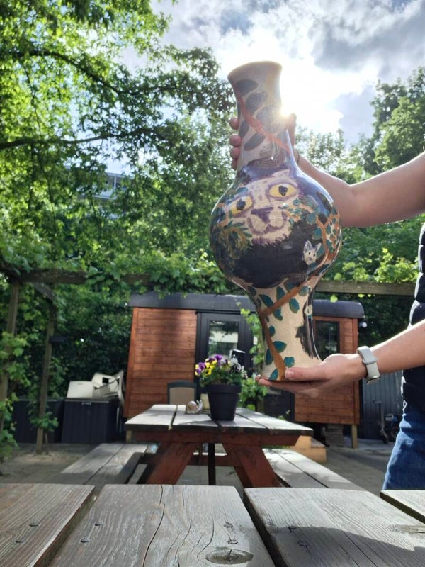 Dieren wonderland vaas