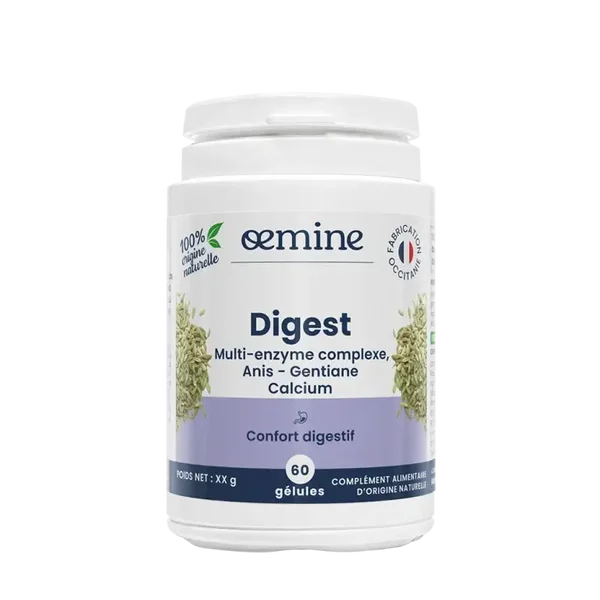 DIGEST 100 % origine naturelle 60 gélules