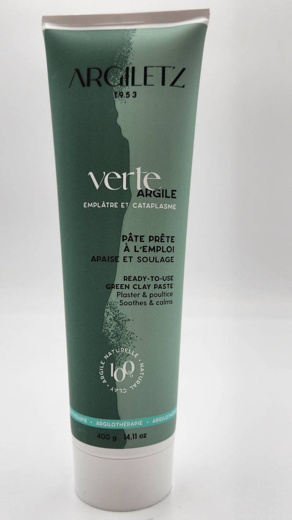 ARGILE VERTE TUBE 400 G