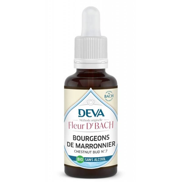 Fleur de Bach BOURGEONS DE MARRONNIER Bio Sans Alcool 30 ml