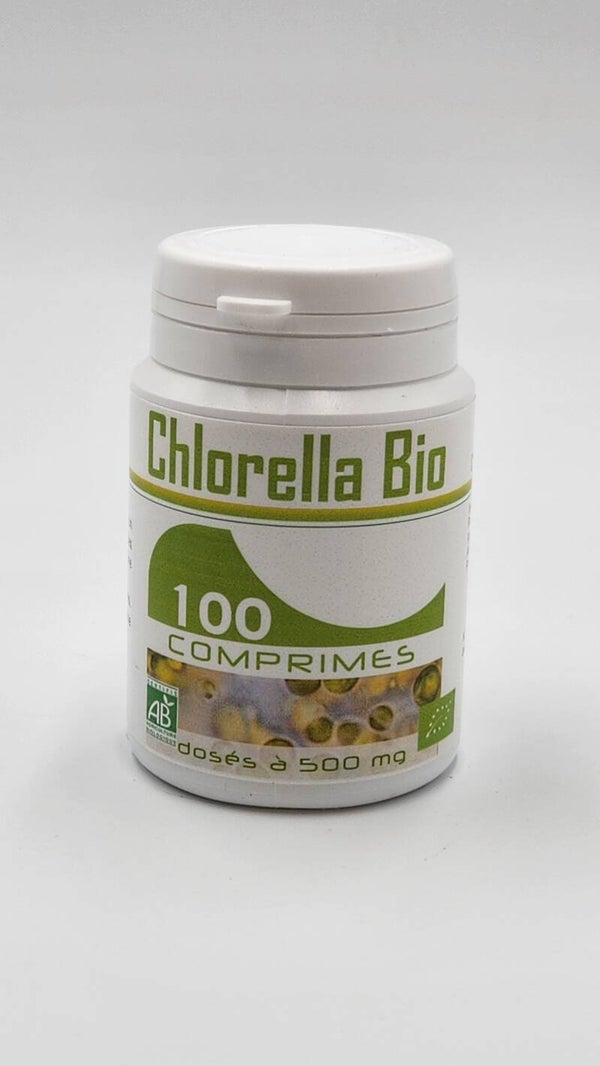 CHLORELLA Bio 100 comprimés 500 mg