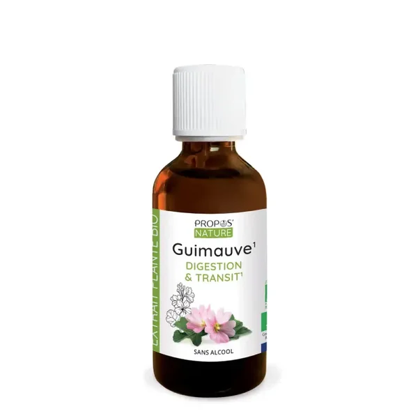 EXTRAIT DE GUIMAUVE Bio sans alcool 50 ml