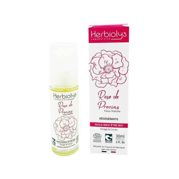 HUILE BIEN-ÊTRE ROSE DE PROVINS Bio 30 ml