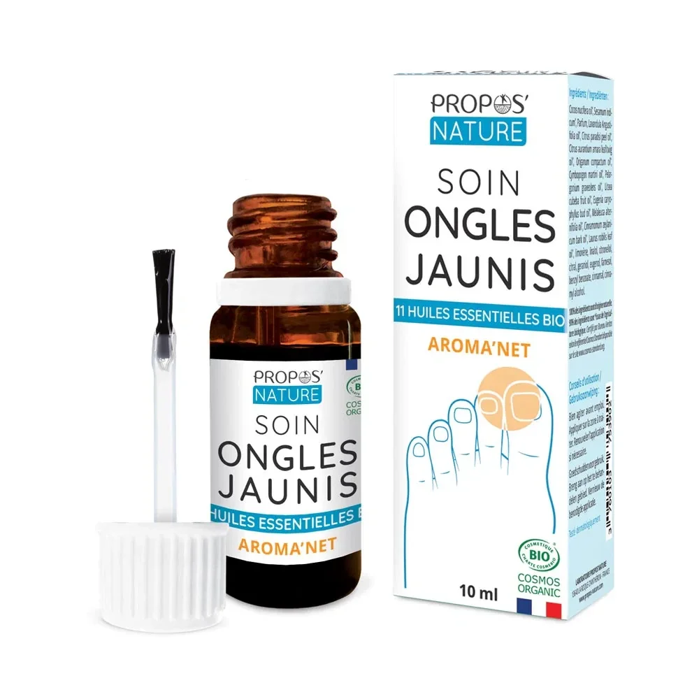 SOIN ONGLES JAUNIS AROMA'NET Bio 10 ML