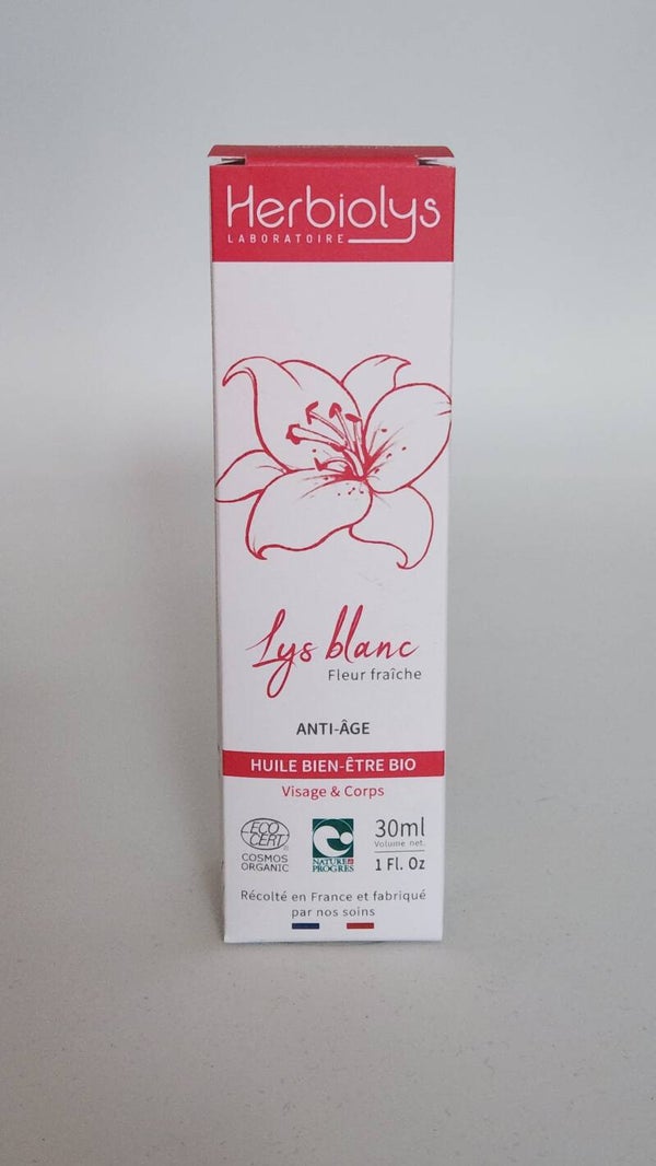HUILE BIEN-ÊTRE LYS BLANC Bio 30 ml