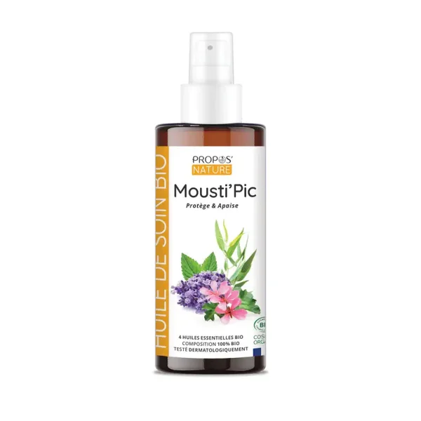 HUILE DE SOIN MOUSTI'PIC Bio 100 ml