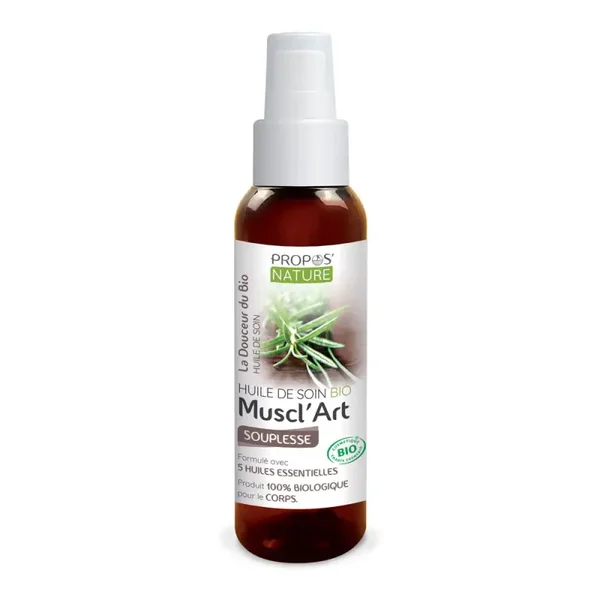 HUILE DE SOIN MUSCL' ART Bio 100 ml