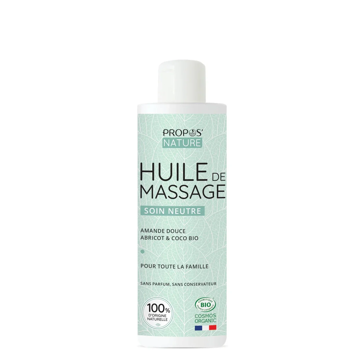 HUILE DE MASSAGE NEUTRE Bio 200 ml