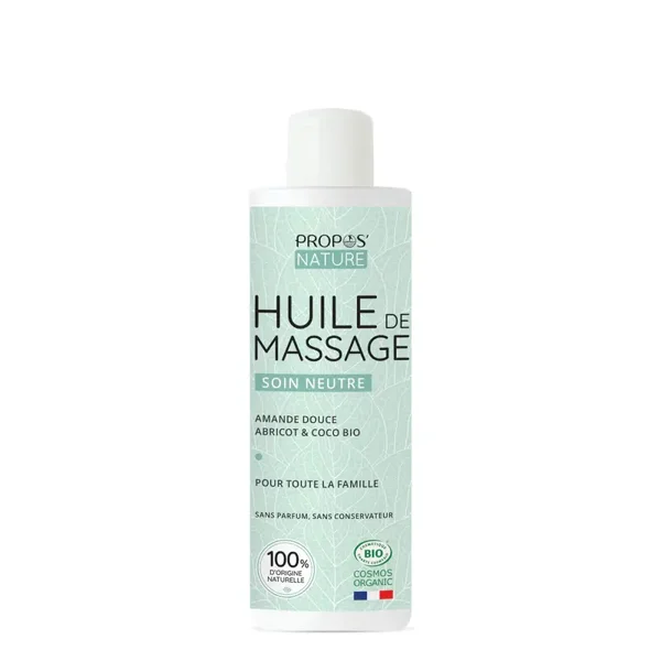 HUILE DE MASSAGE NEUTRE Bio 200 ml