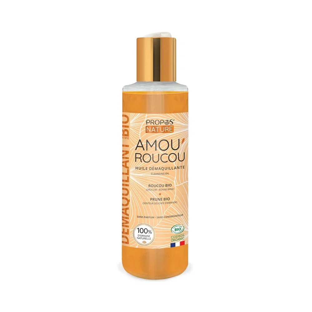 HUILE DEMAQUILLANTE AMOU ROUCOU Bio Cosmos 125 ml