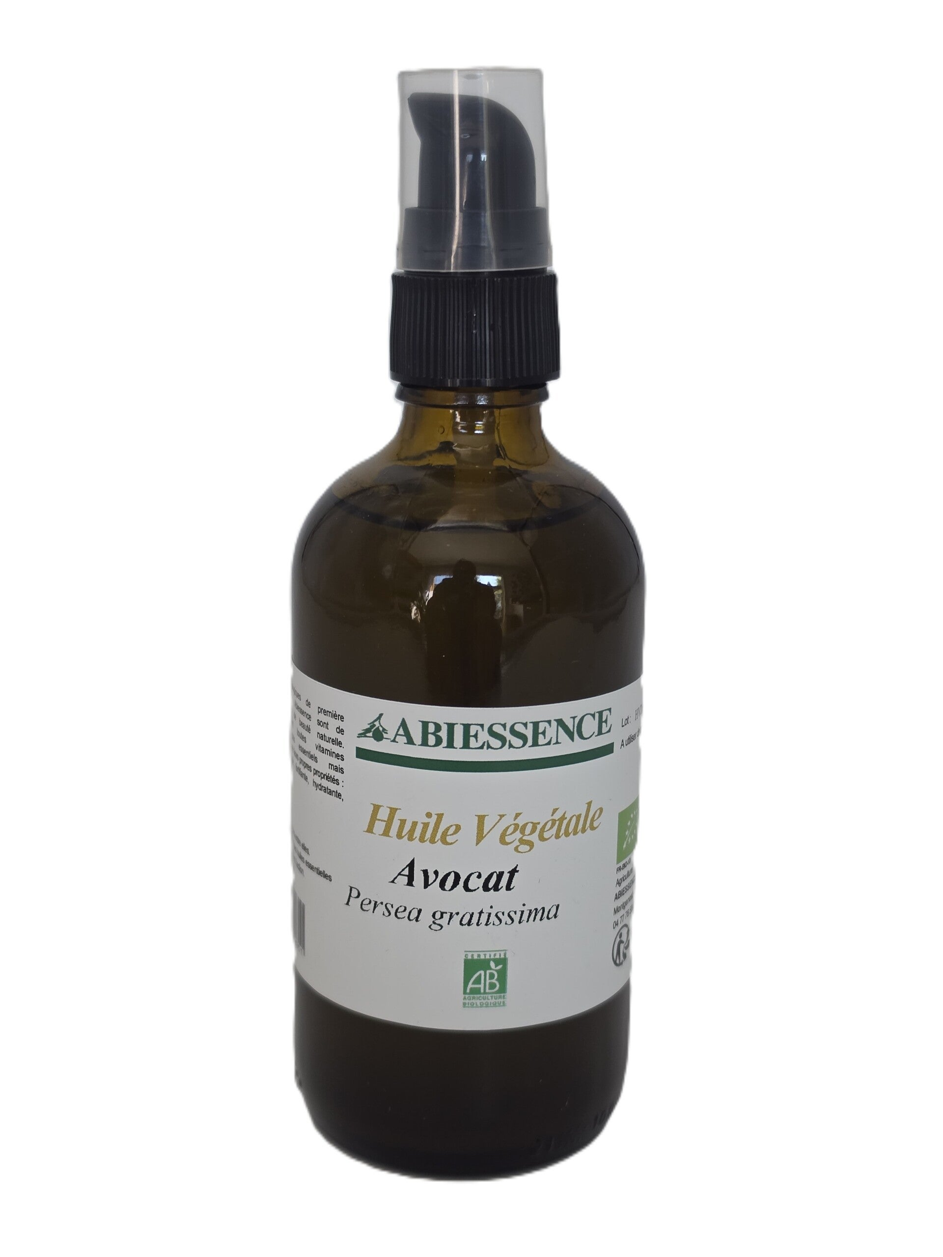 HUILE VEGETALE D'AVOCAT Bio 100 ml