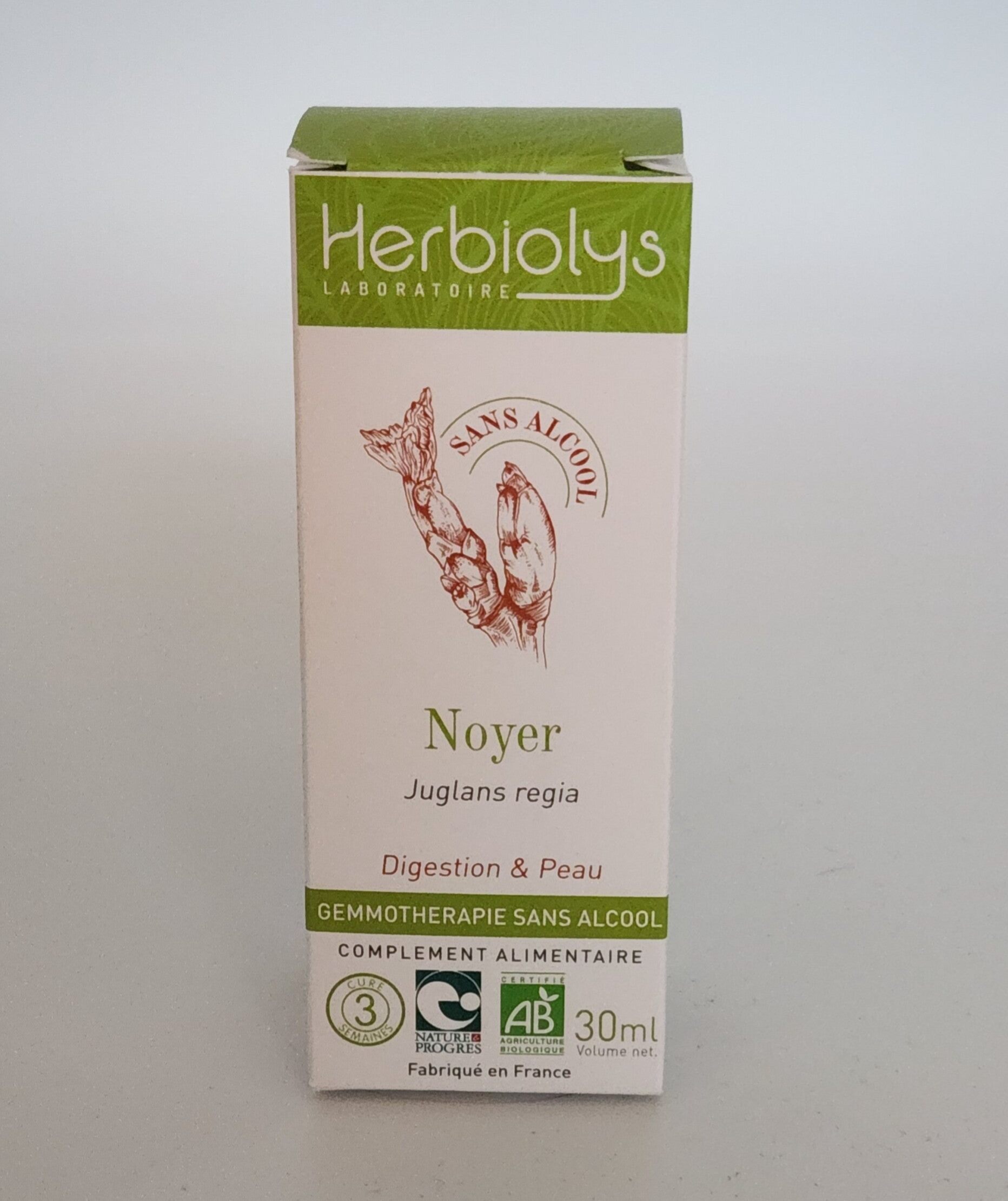 BOURGEON DE NOYER (sans alcool) Bio 50 ml