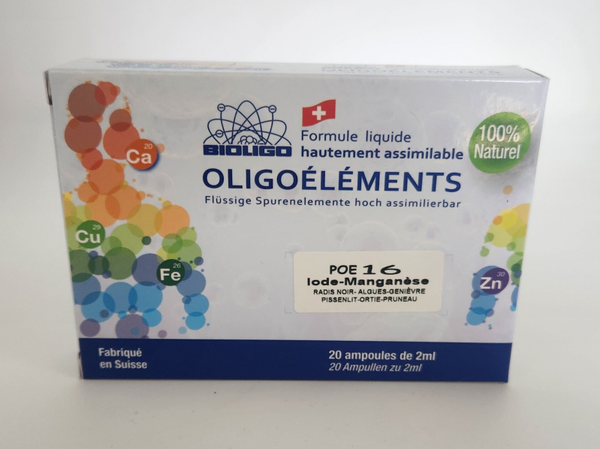 POE N°16 - DRAINAGE - PERTE DE POIDS X 20 ampoules