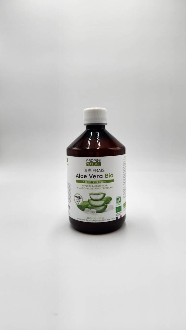 JUS D'ALOE VERA Bio à boire 500 ml