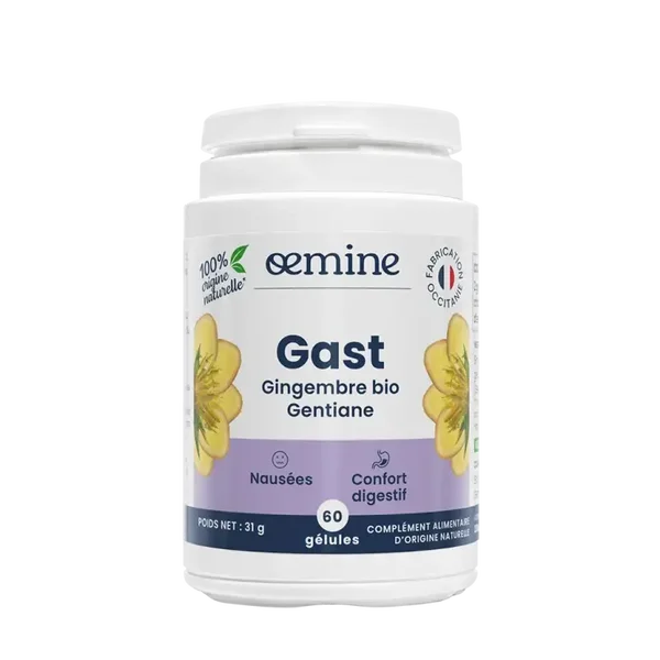 GAST 100% origine naturelle 60 gélules