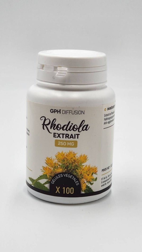 RHODIOLA 100 gélules 250 mg extrait