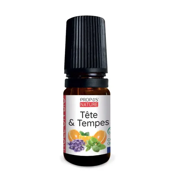 ROLL-ON TÊTE ET TEMPES Bio 5 ml