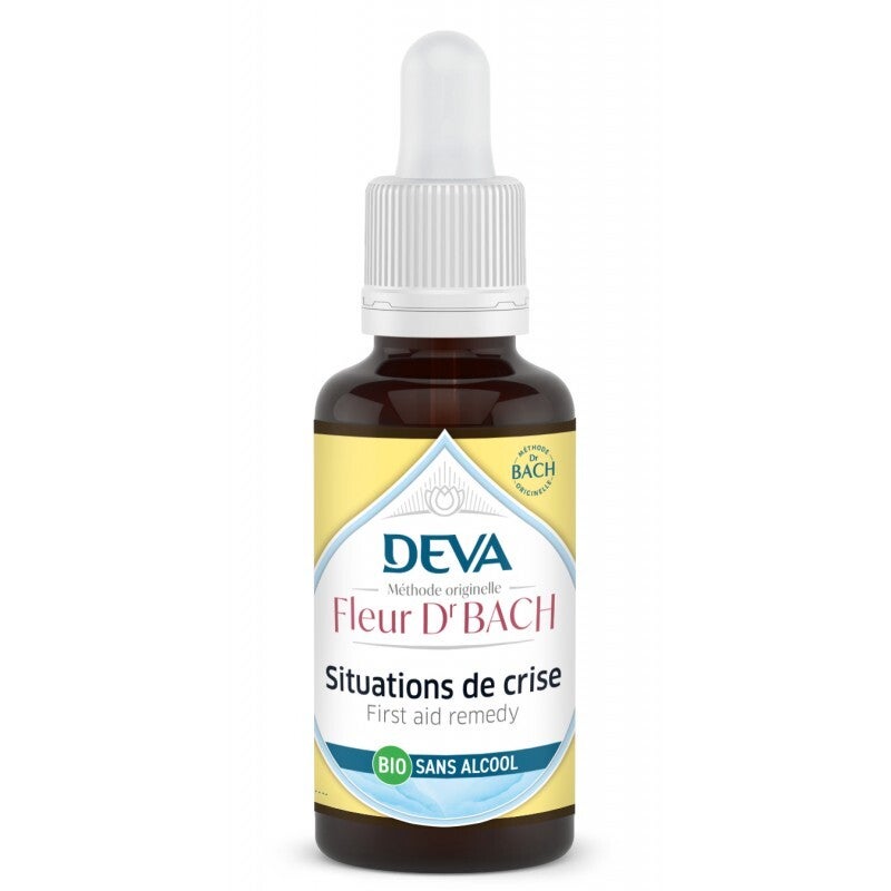 Fleur de Bach Situation de crise sans alcool Bio 30 ml