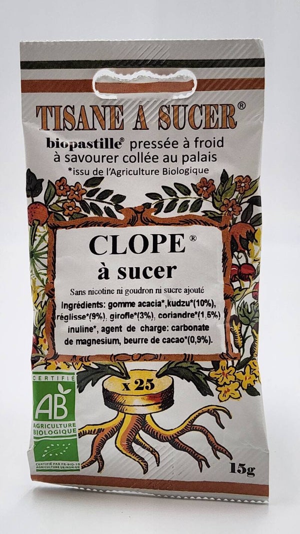 TISANE A SUCER Bio CLOPE 15 g