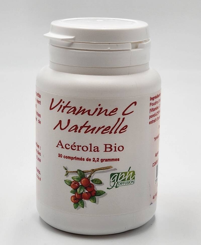 VITAMINE C naturelle Bio 30 comprimés PROMO
