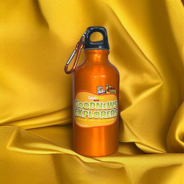 GoodNews Explorers Water Flask Easter Edition - Orange