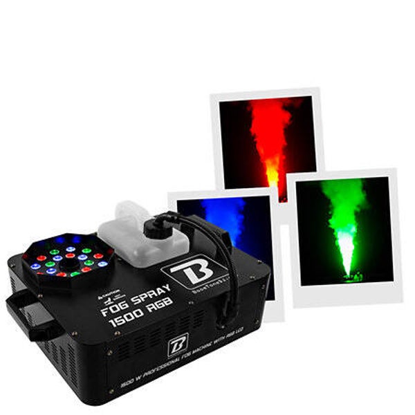 BOOMTONE DJ Fog Spray Lumière 1500 RGB