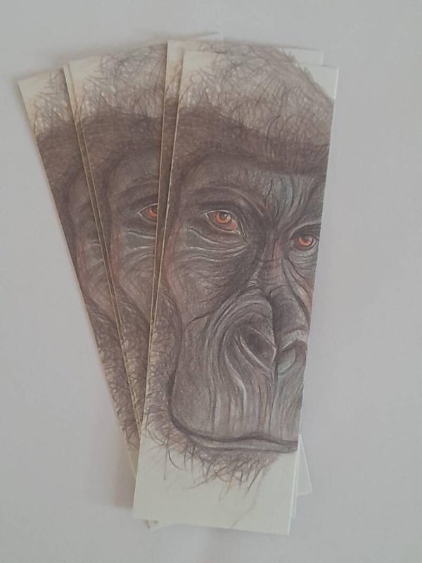 Segnalibro emozionale Gorilla