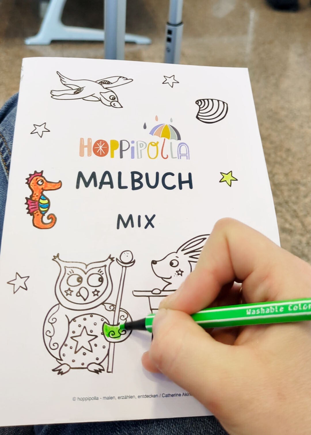 Hoppipolla-Malbuch "Mix" zum Download