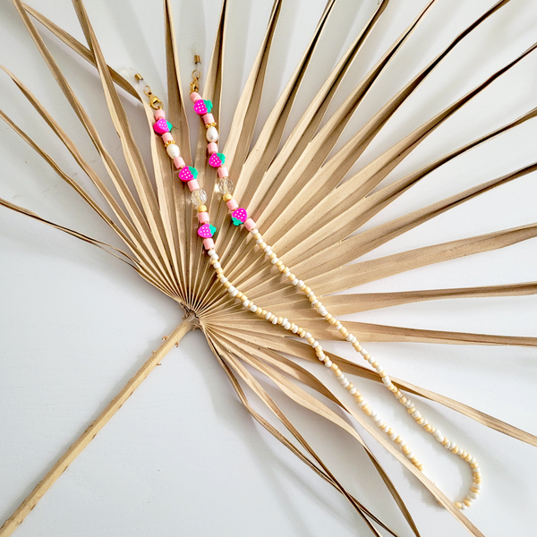 Zonnebrilkoord Framboosjes