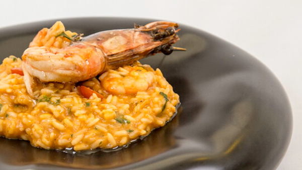 Risotto de Camarão