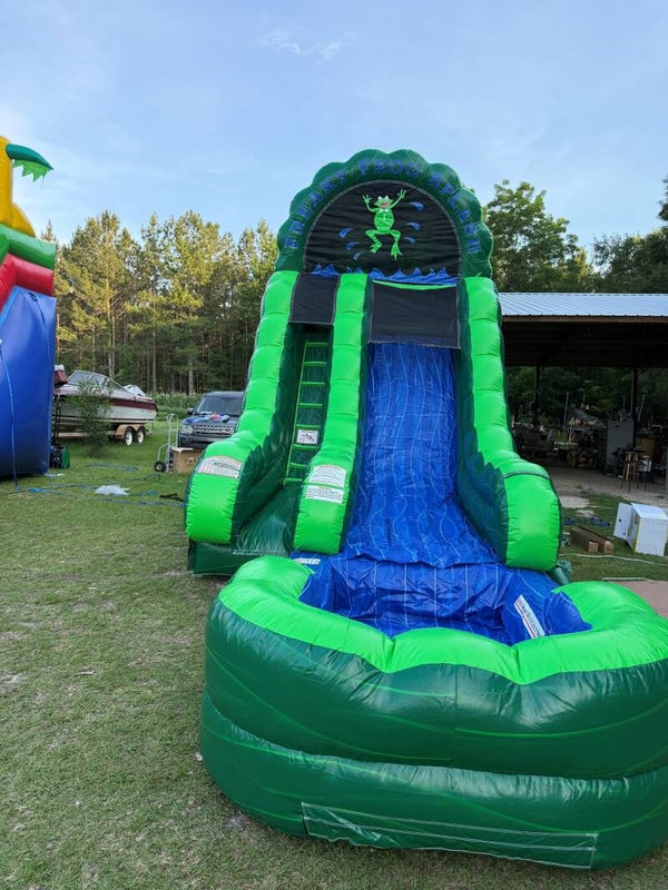 Frog Water Slide