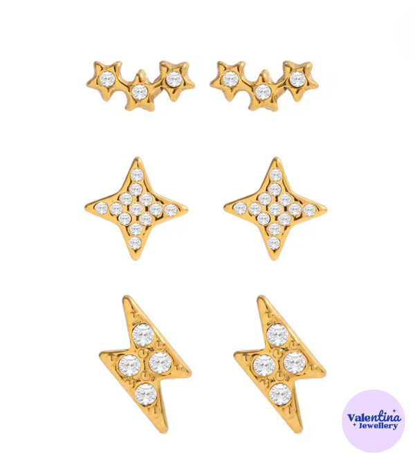 ✮MY STARS✮ PIERCING SET