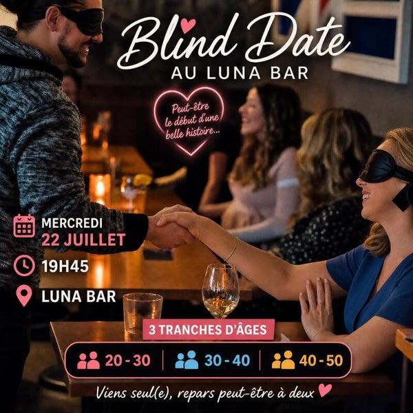 Blind date 🙈 Répartition par tranches d'âge