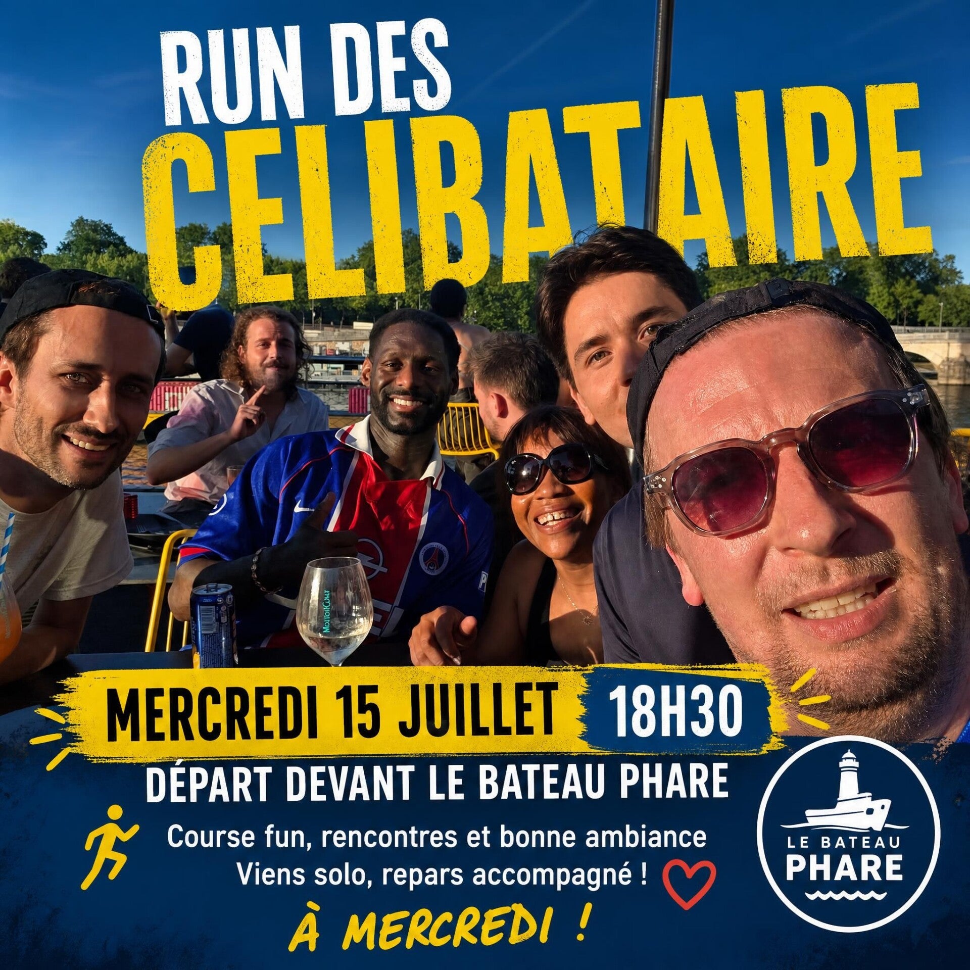 🏃 Run entre Célibataires — La Course qui fait des Étincelles !