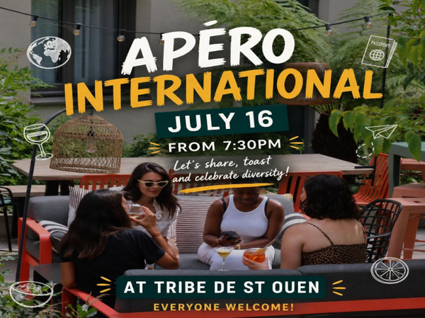 🍹 L'Apéro International 🌏— Hôtel 4* le Tribe de St Ouen✨