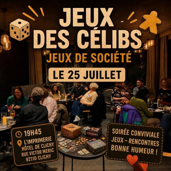 Jeux des célib' 🎲 Répartition par tranches d'âge