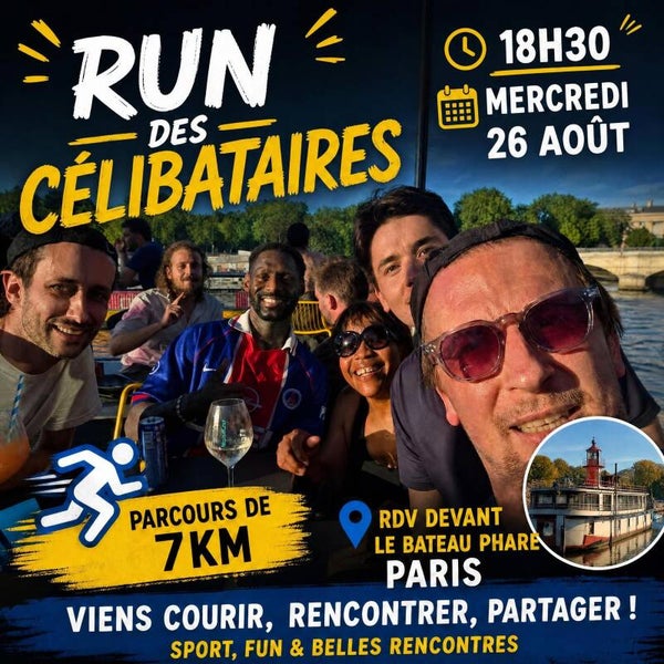 🏃 Run entre Célibataires — La Course qui fait des Étincelles !