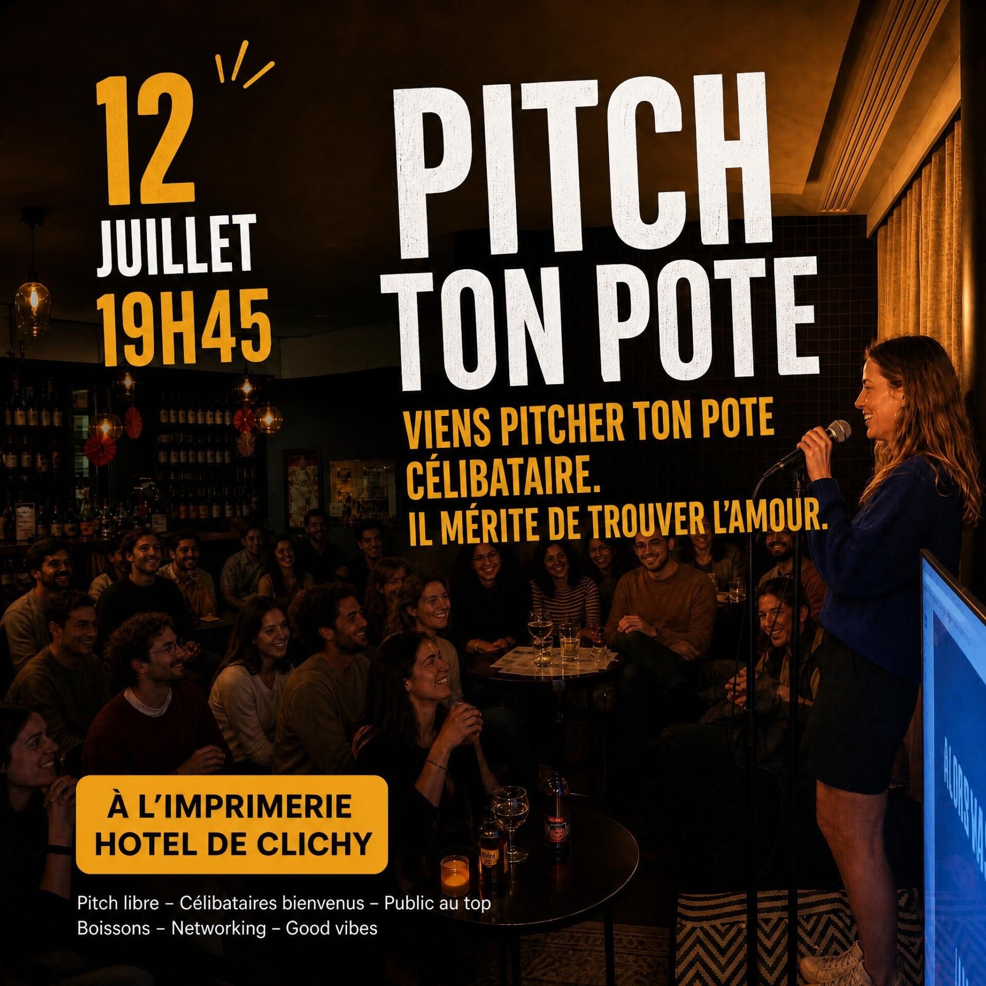 Pitch ton pote! viens pitcher un(e) ami(e)