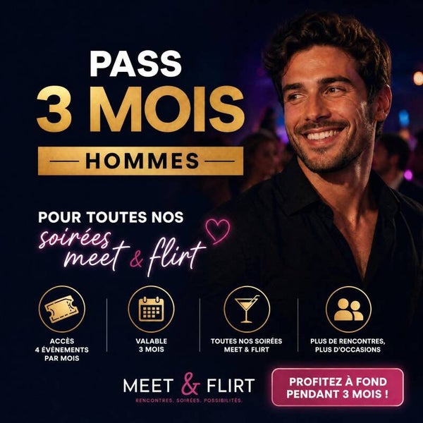 💳 Pass 3 Mois for Men